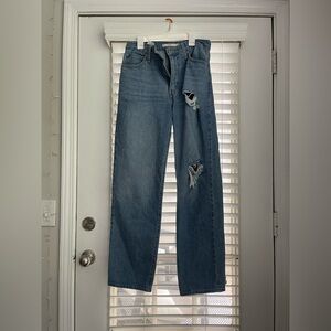 Levi's Women's Straight Leg Jeans - Light Blue